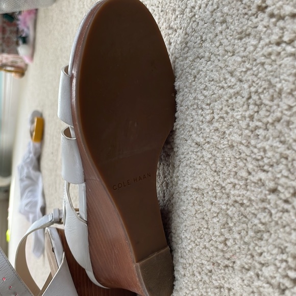 White Cole Haan wedges - Picture 3 of 5